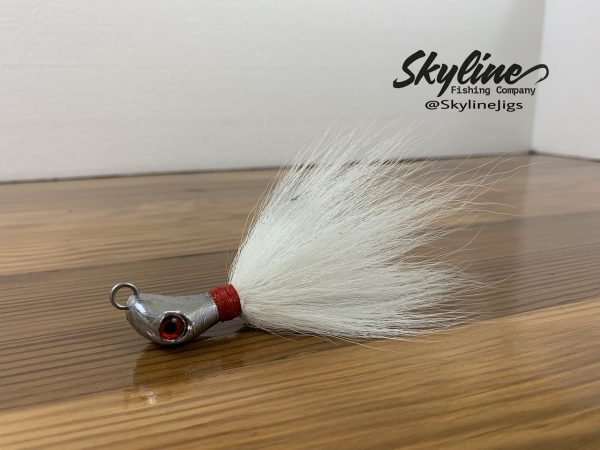 Skyline Sparkie with 3D Eyes Bucktail Jigs