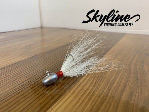 Skyline Peanut Pompano Bucktail Jigs