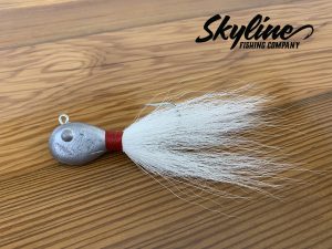 Skyline Flat Head Bucktail Jigs