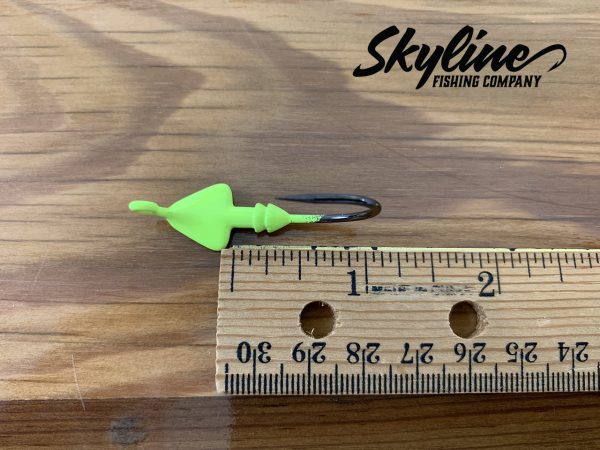 Skyline Flats Skimmer with Ribs Jig Heads