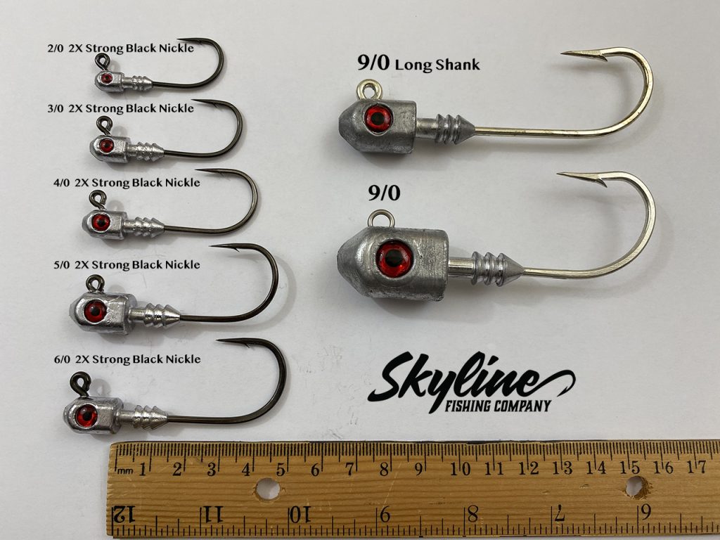 Skyline Torpedo Heavy Duty Jig Heads Skyline Fishing Company