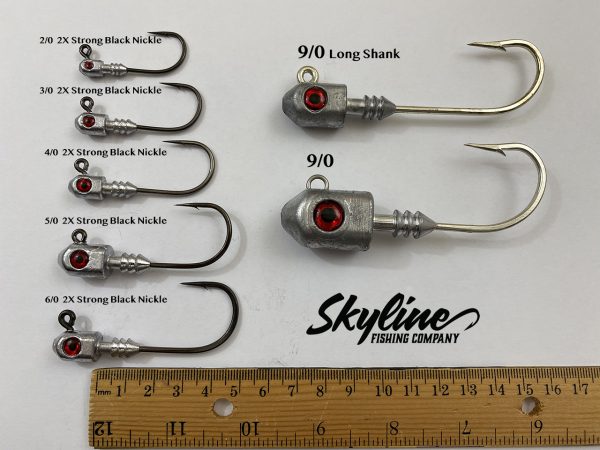 Skyline Torpedo Heavy Duty Jig Heads