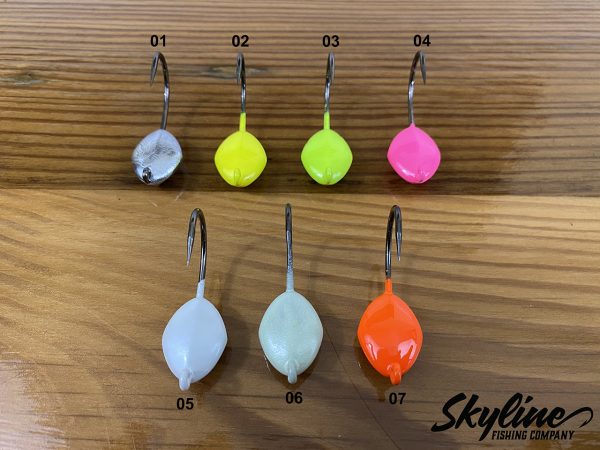 Sheepshead Jigs Color chart