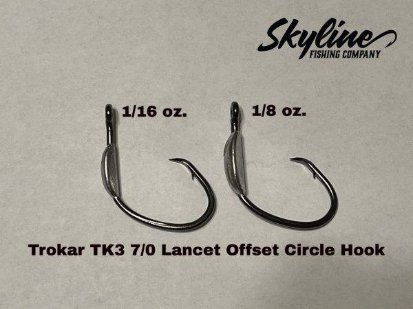 Skyline Weighted Trokar Circle Hooks