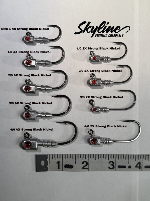 Skyline Torpedo Heavy Duty 2x and 4x Strong Jig Head