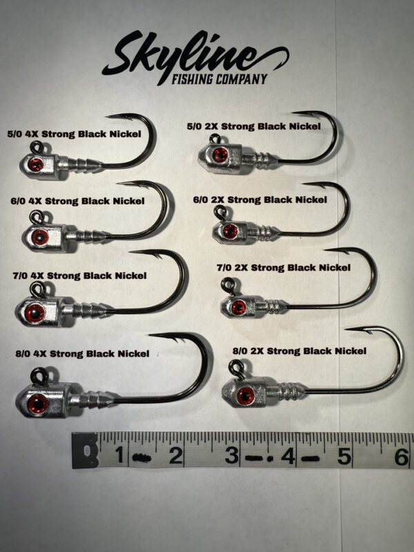 Skyline Torpedo Heavy Duty 4x Strong Jig Head